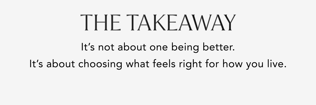 The Takeaway
