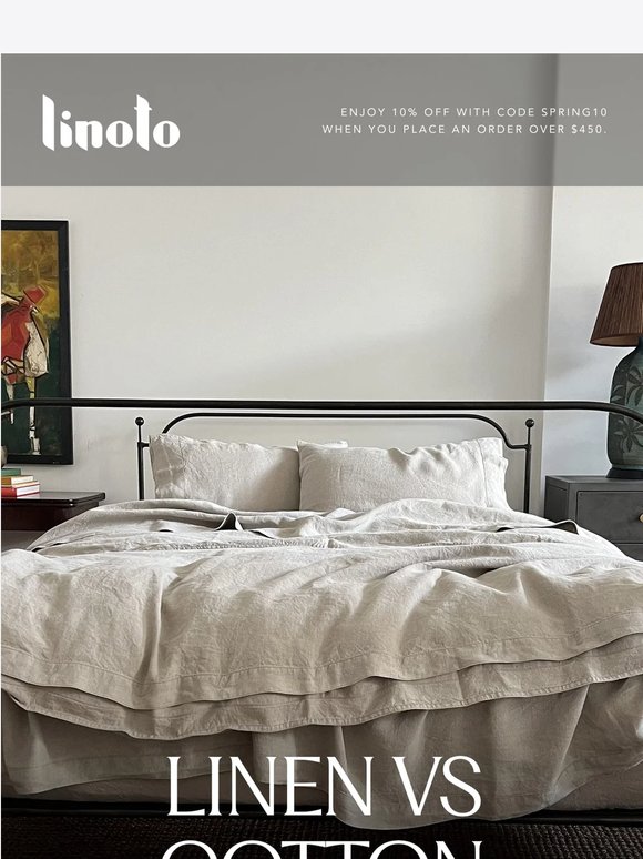 The Linen Learning Series: Linen Vs Cotton