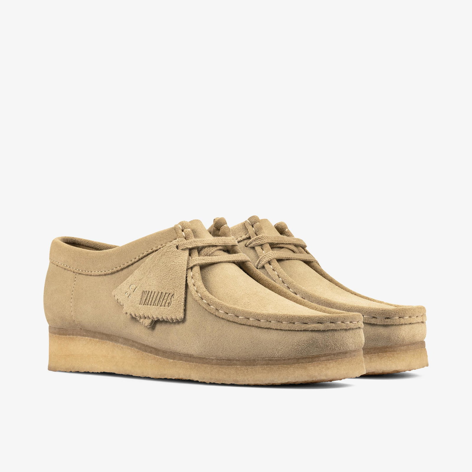 Shop Wallabee Maple Suede