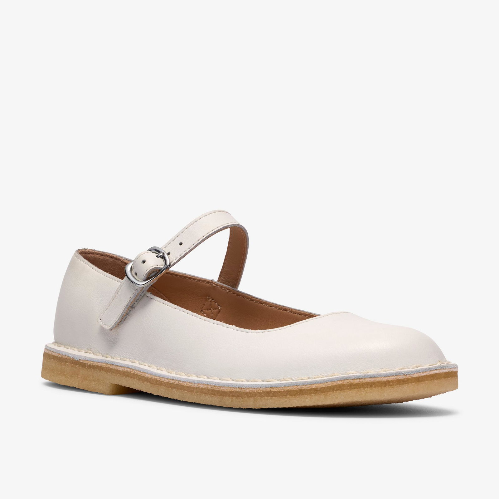 Shop Desert Jane White Leather