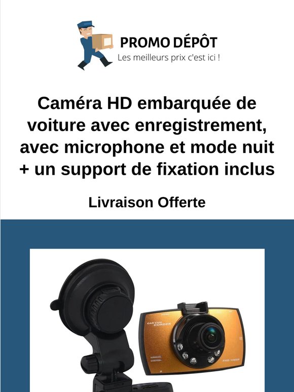 Alerte Destockage : Notre Caméra Embarquée HD Avec Enregistrement Pour Voiture Pour Moins de 30 Euros - Livraison Incluse - Fin De Stock