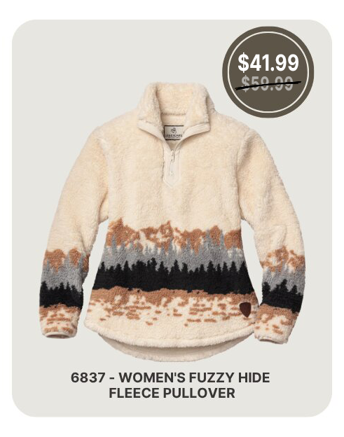 Women's Fuzzy Hide Fleece Pullover