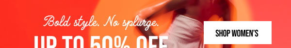 Up to 50% off shop women's