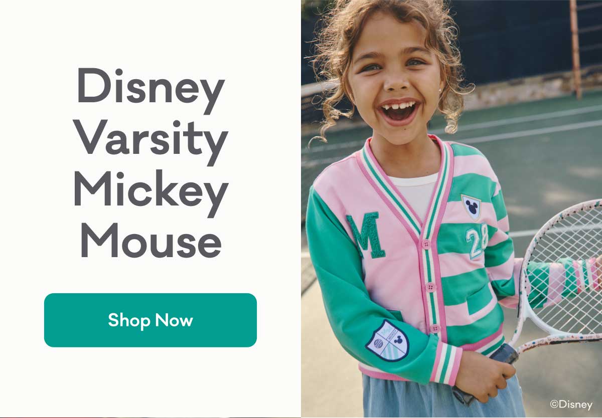 Disney Varsity Mickey Mouse | Shop Now | ©Disney