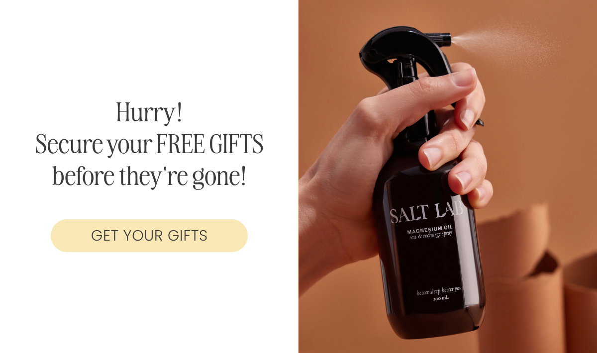 Receive a FREE Magnesium Oil Spray and 2 x Bangn Body Minis