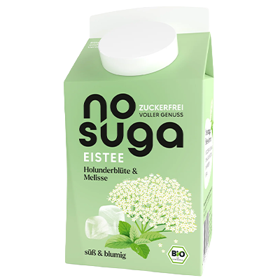 nosuga Bio Eistee Holunderblüte & Melisse