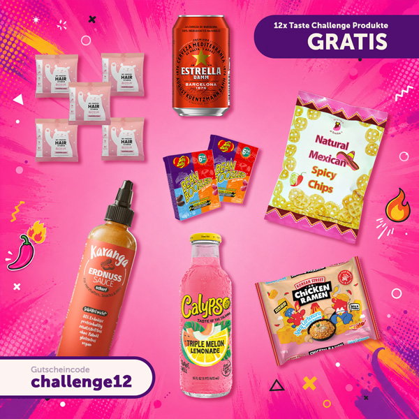 🌶️ Bist du bereit für die Taste Challenge?