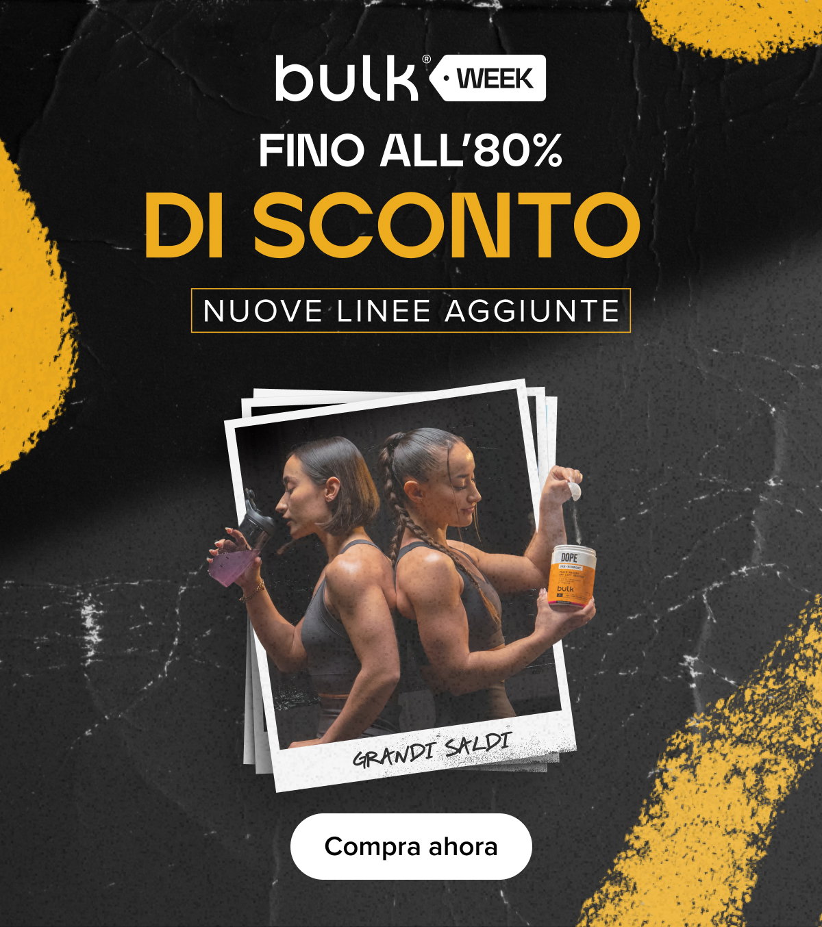 FINO AL 80% DI SCONTO