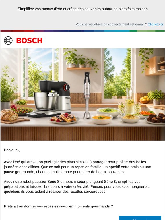L'été arrive : simplifiez-vous la vie en cuisine.