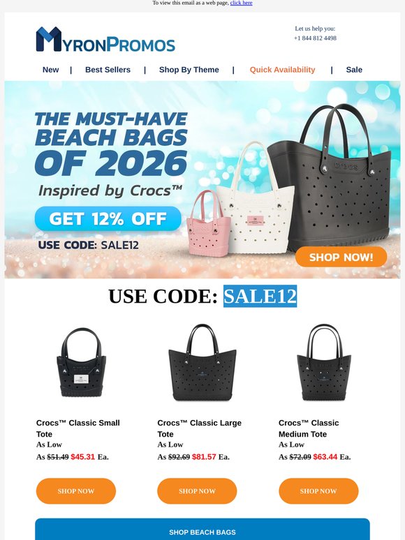 Put Your Name on The Summer’s Beach Bags!