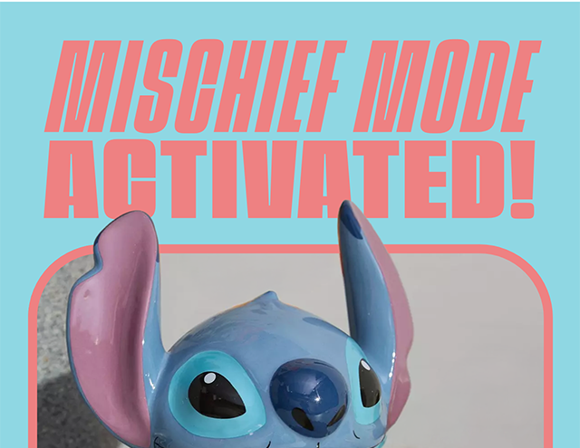 Mischief Mode Activated! Exclusively at BoxLunch. Shop Lilo and Stitch
