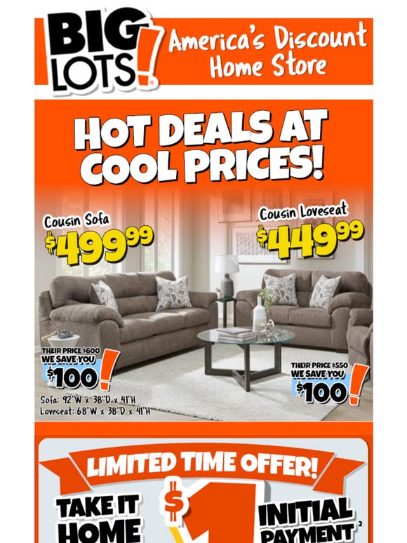 Backyard Bargains, Furniture Deals & Limited Time Flexible Purchase Options!