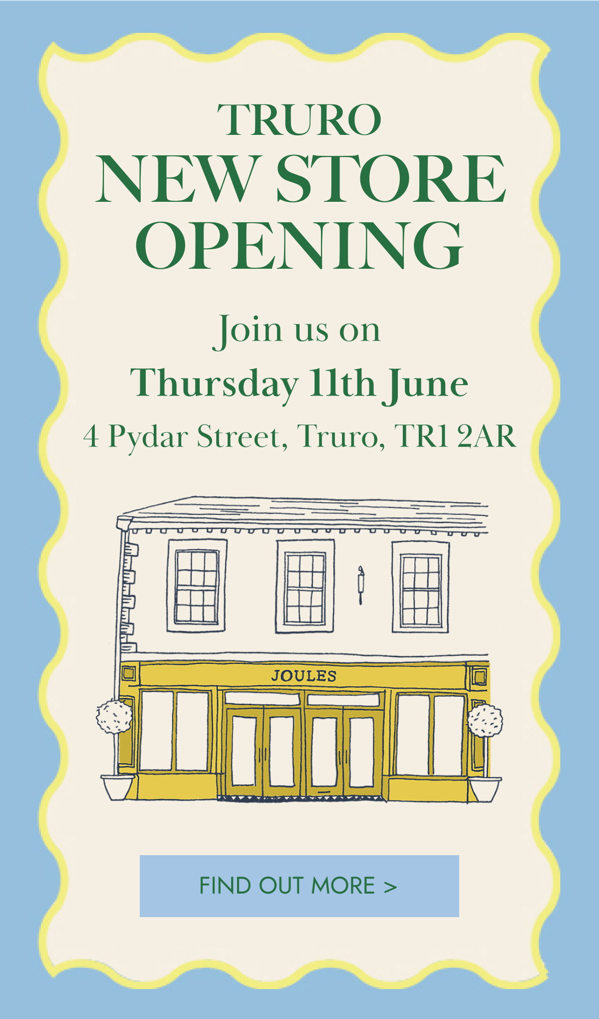 Truro new store opening