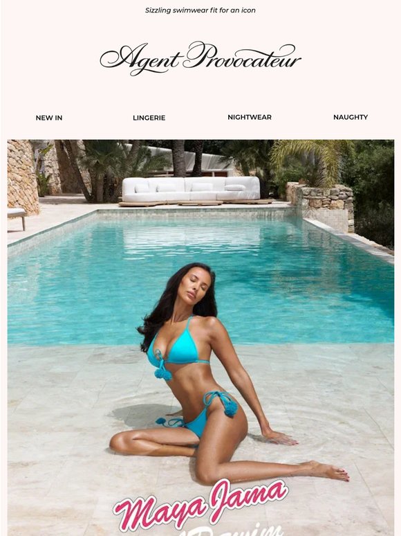 ICYMI: Maya Jama For AP Swim 2026 🔥