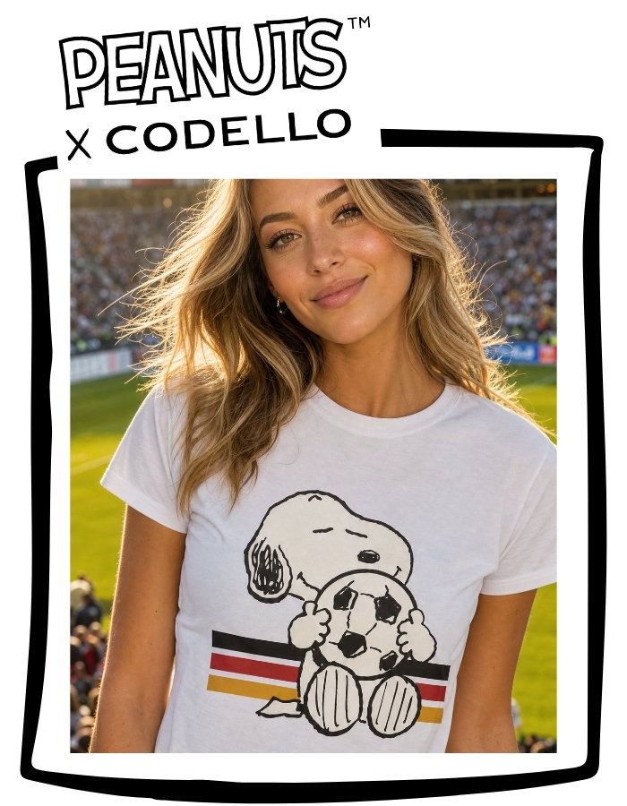 CODELLO x Peanuts Fussball-Edition