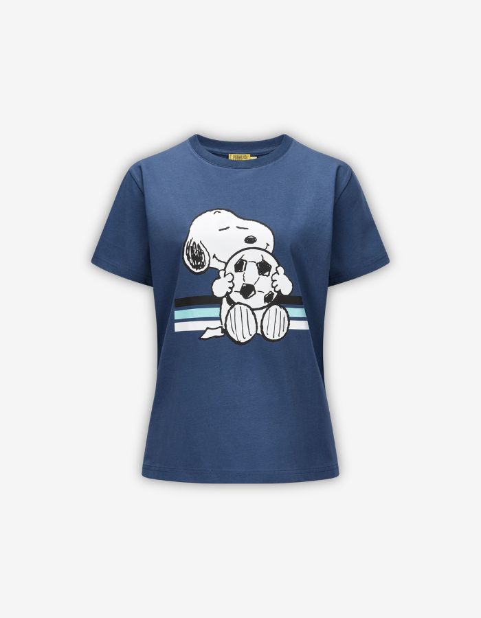 Snoopy Fussball Limited Edition - T-Shirt in Blau
