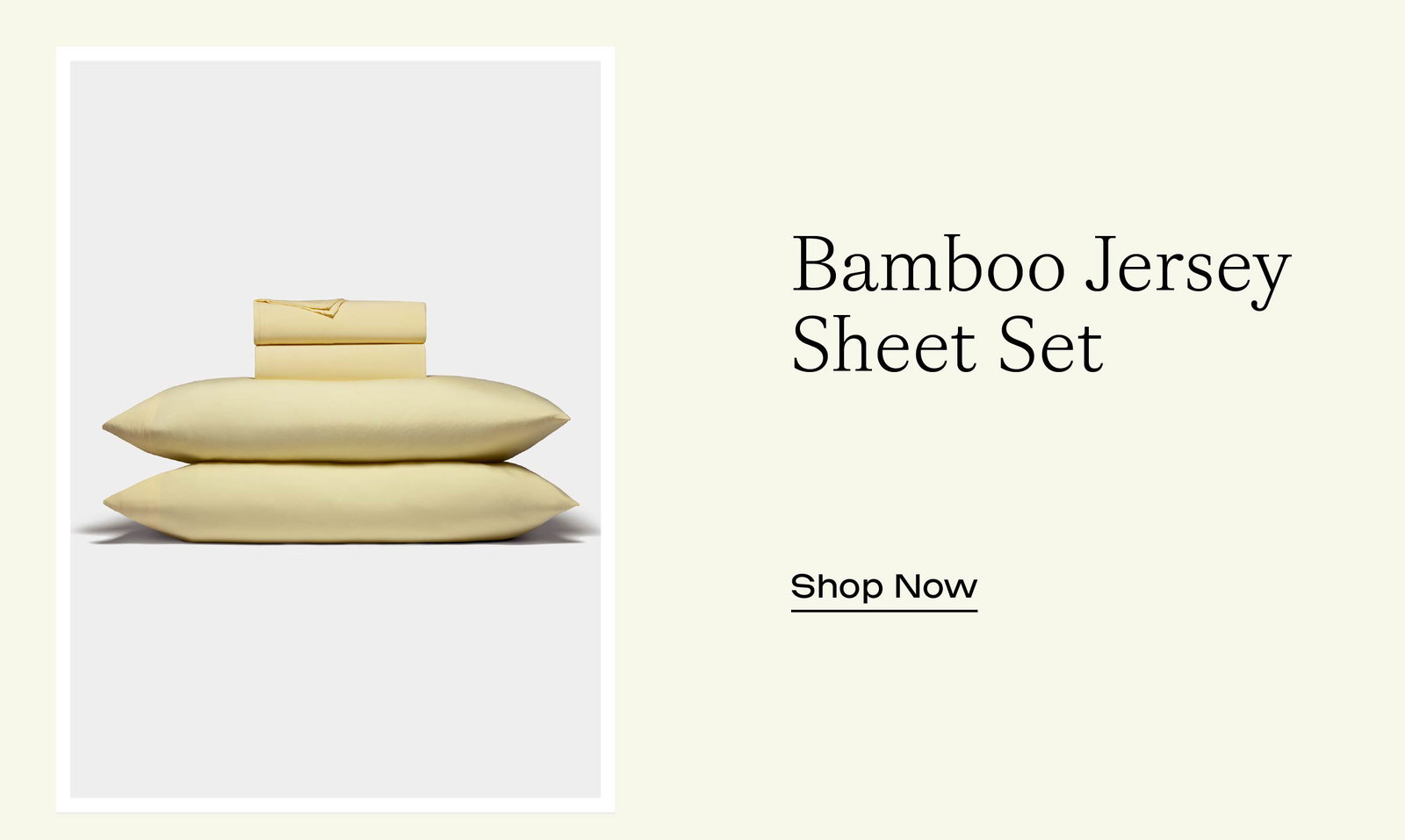 Bamboo Jersey Sheet Set - Shop Now