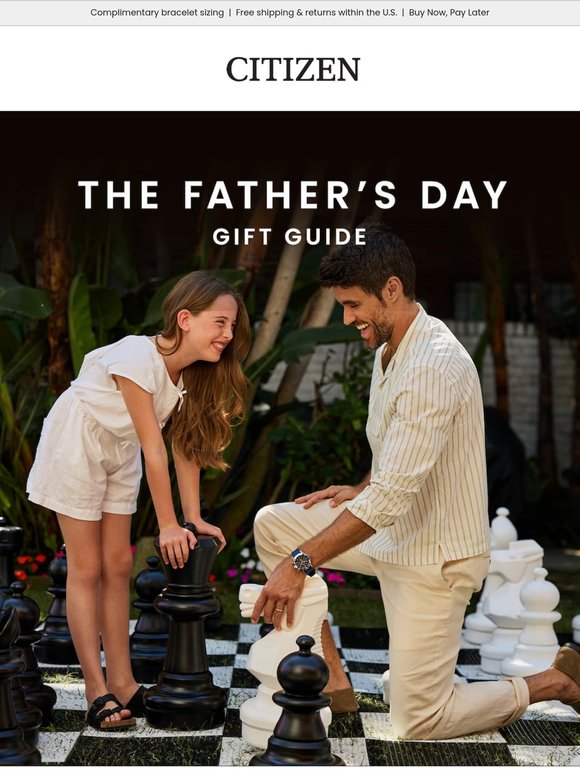 For Dad: Style and Substance