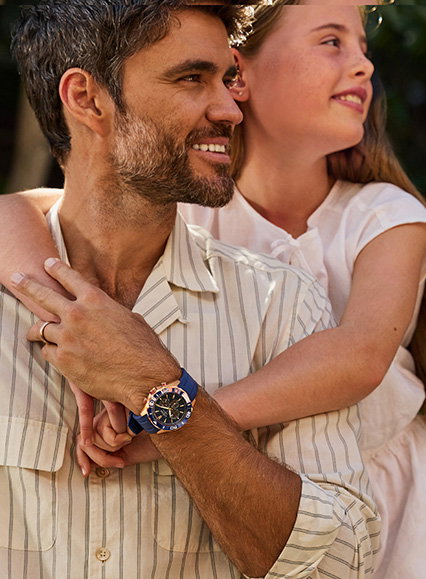 Father and daughter