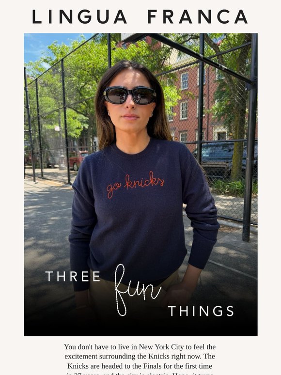 Three Fun Things