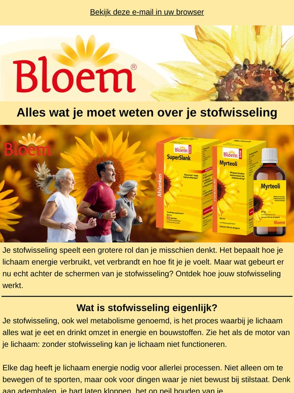 Alles wat je moet weten over je stofwisseling🤩