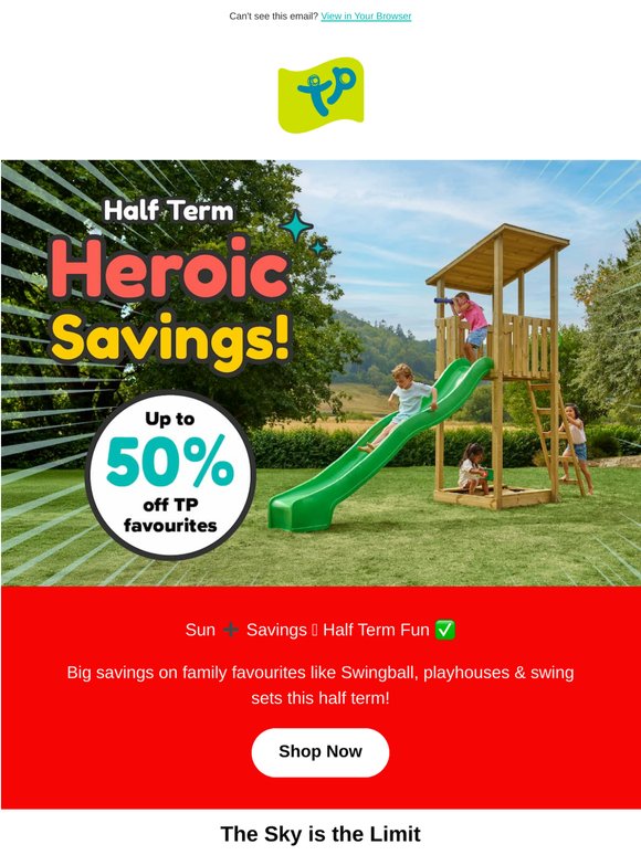 🏆 Celebrate Half Term Heroic Savings!
