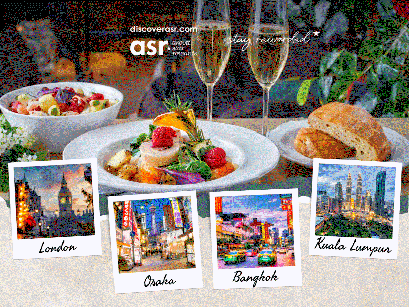 Culinary Cities, Elevated With Perks