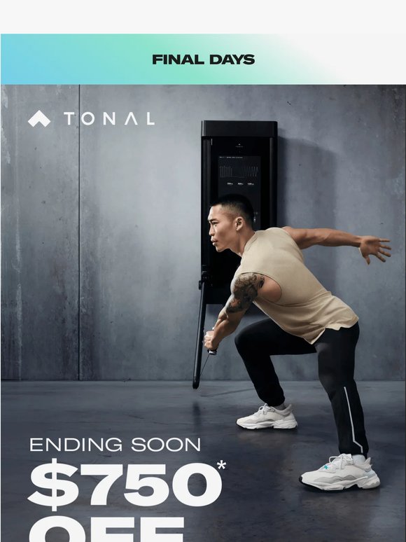 $750 off ends soon