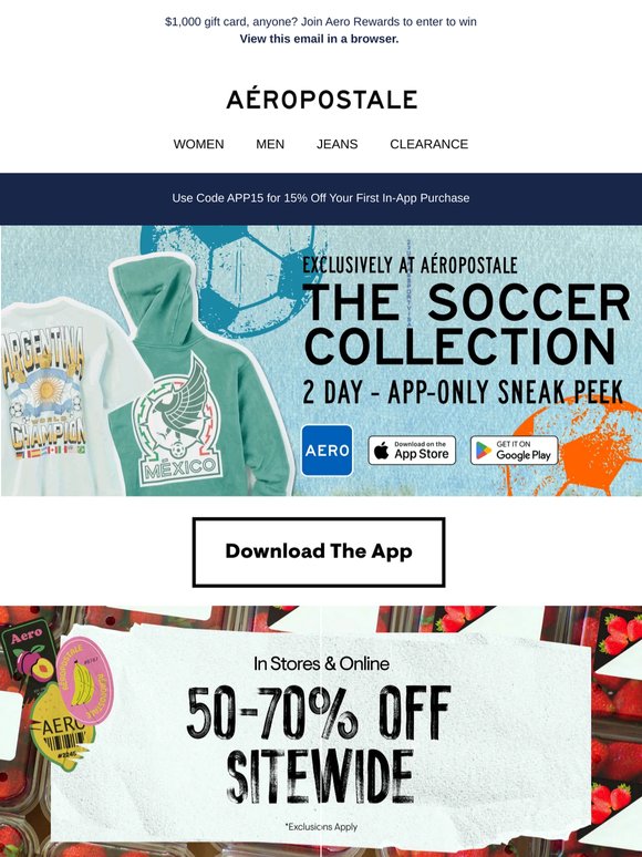 Don’t Miss The New Soccer Collection