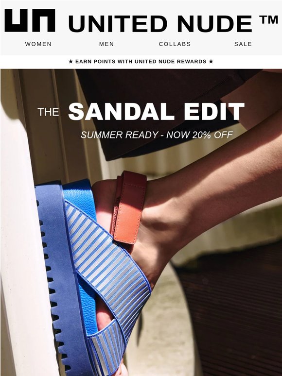 The Sandal Edit: Summer Ready + 20% Off