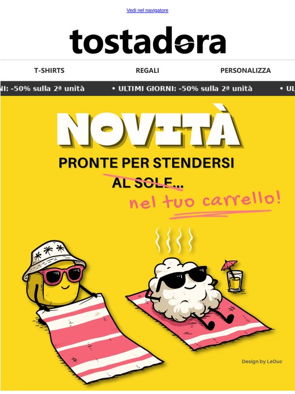 Ultimi giorni di -50% 😮 Ok, ora davvero!