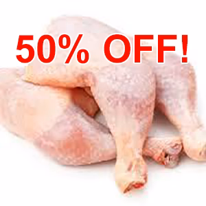 Image of Pastured Chicken Leg Quarters - approx. 1.5 lbs. each (Minimum of 5 Quarters)