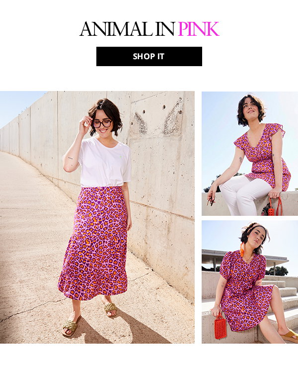 Animal in pink. Shop it now.