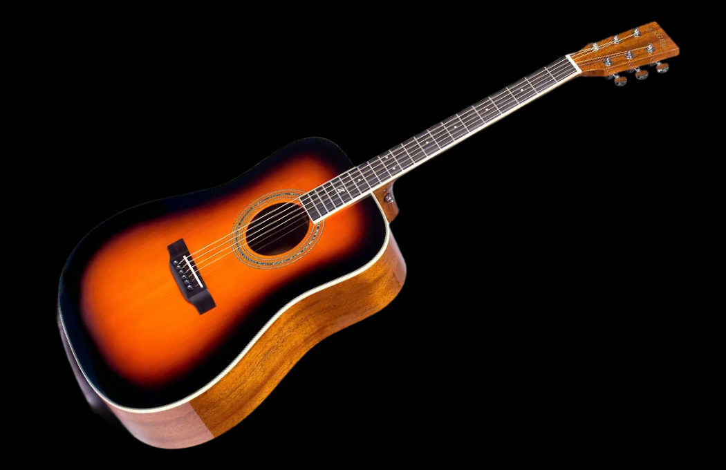 ZAD50 Solid Spruce/Mahogany Acoustic Vintage Sunburst