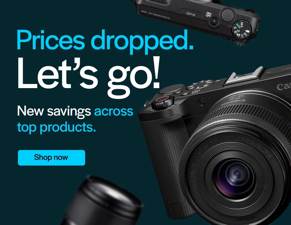 Prices dropped. Let’s go! New savings across top products.