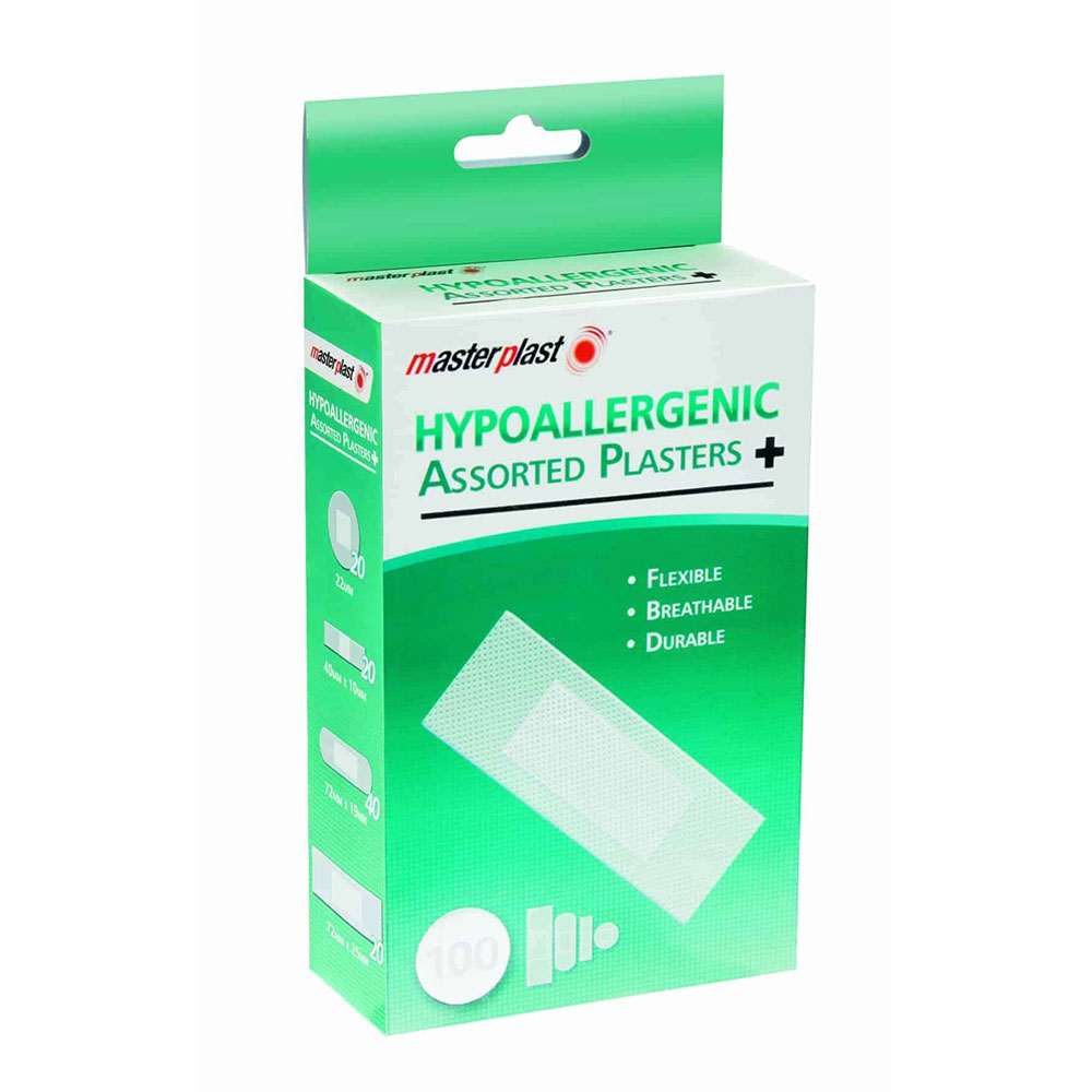 Masterplast Hypoallergenic Plasters - 100pk - £4.29 delivered