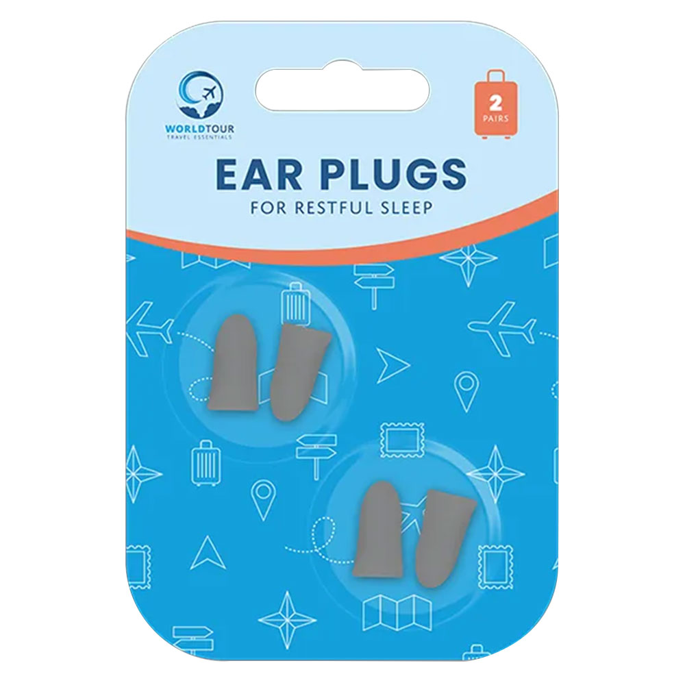 World Tour Pair Ear Plugs 2 Pair - £2.99 delivered