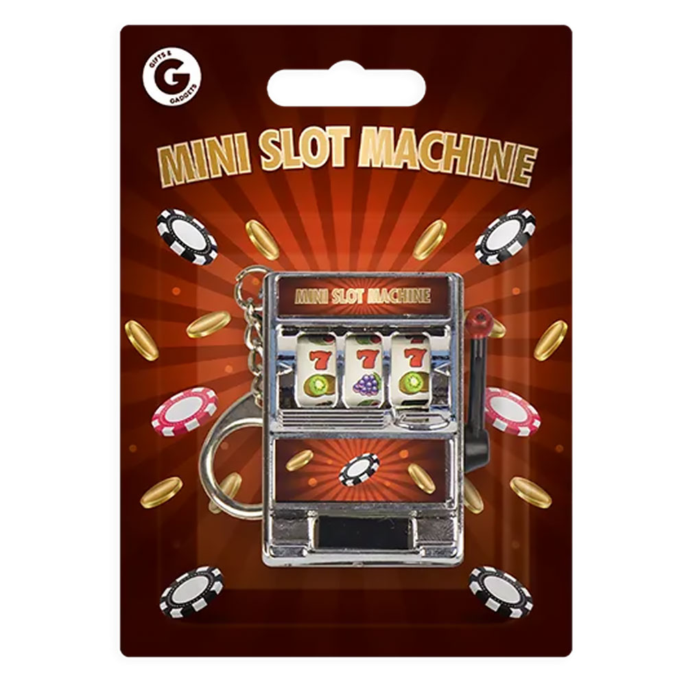 Gifts & Gadgets Mini Slot Machine Keyring - £4.99 delivered