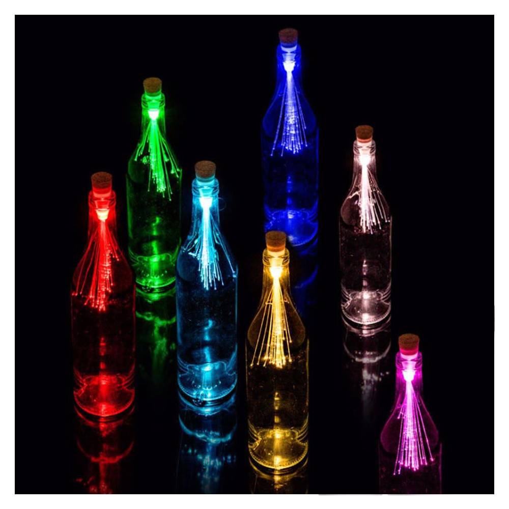 Kingavon Led Cork Fibre Optic Light For Bottles - £4.29 delivered