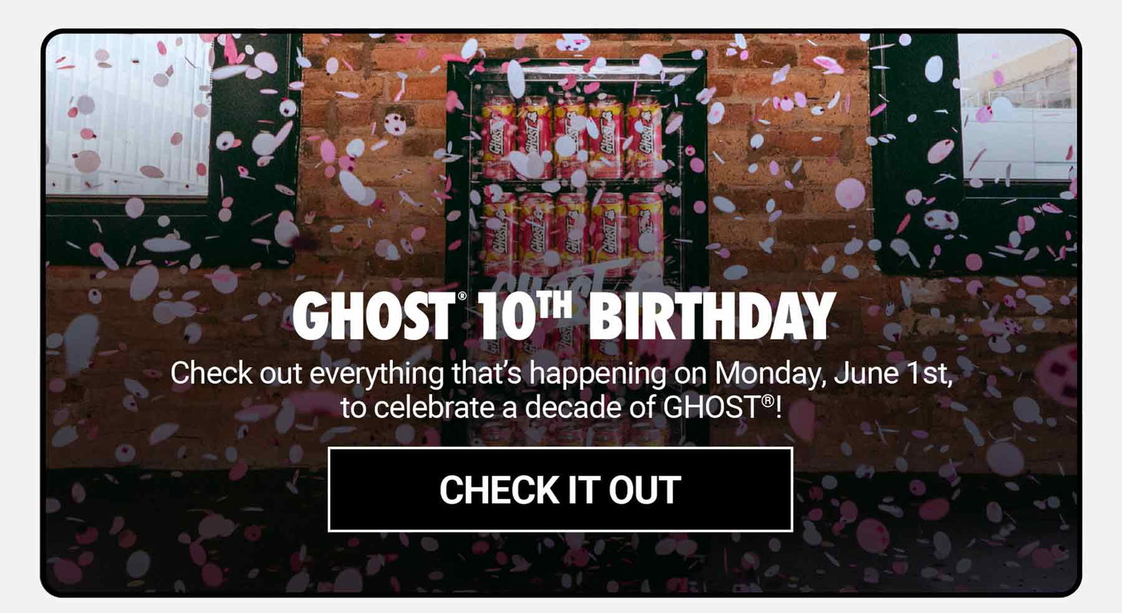 Check out everything happening for the GHOST® BIRTHDAY 