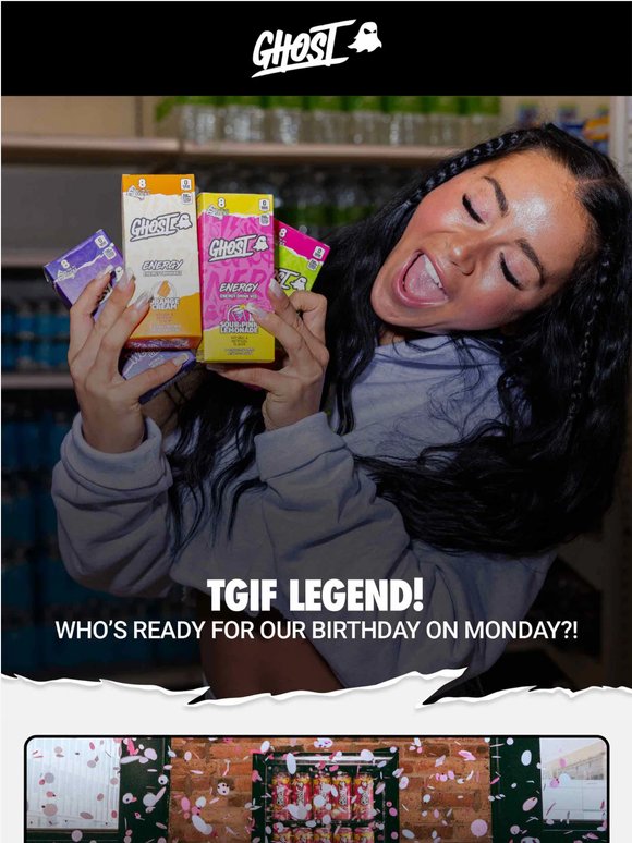 TGIF, Legend!