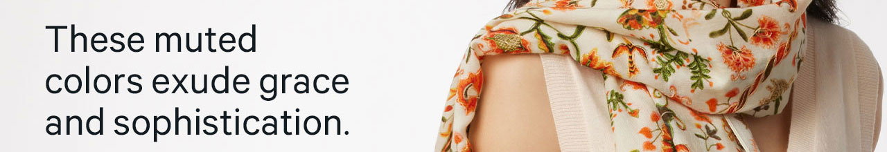 These muted colors exude grace and sophistication.