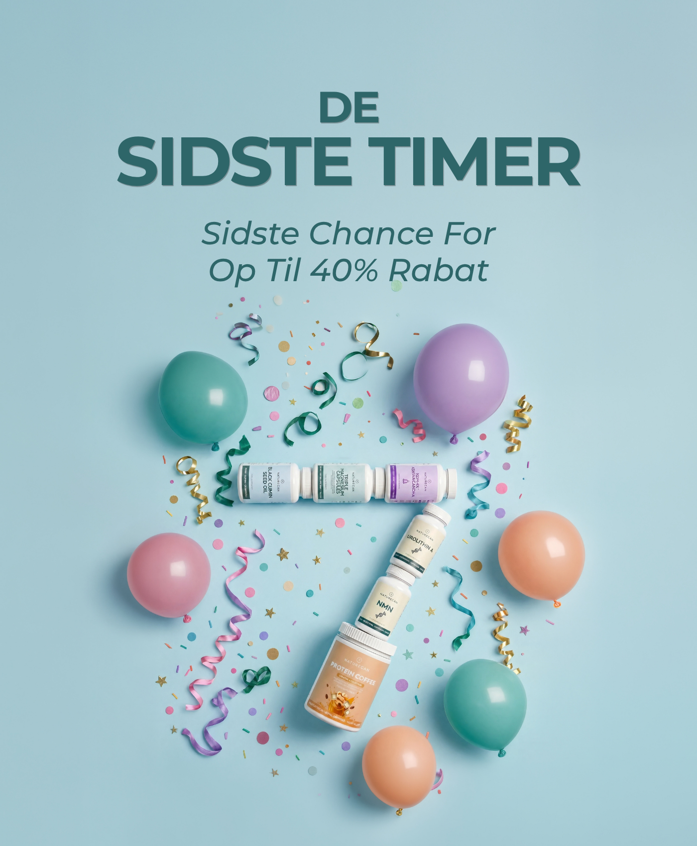 De sidste timer! Sidste chance for op til 40% rabat