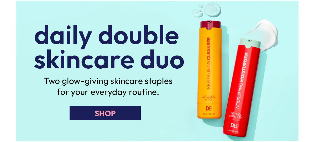 Daily Double Skincare Duo | DB Cosmetics