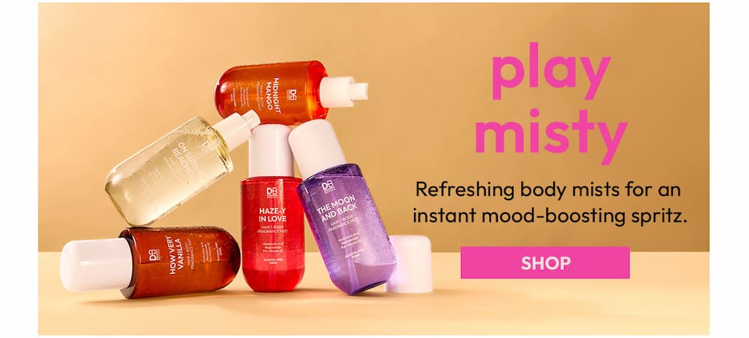 Hair & Body Fragrance Mists | DB Cosmetics