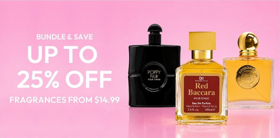 Build Your Own Fragrance Bundle | Save up to 25% on inspired by perfumes & colognes | DB Cosmetics