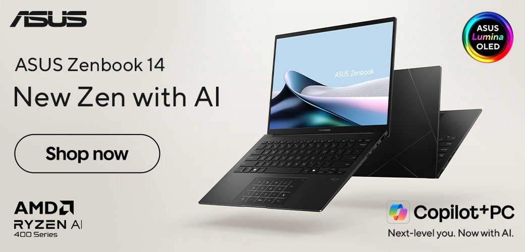ASUS Zenbook 14 New Zen with AI