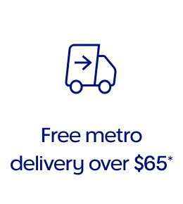 Free metro delivery over $65