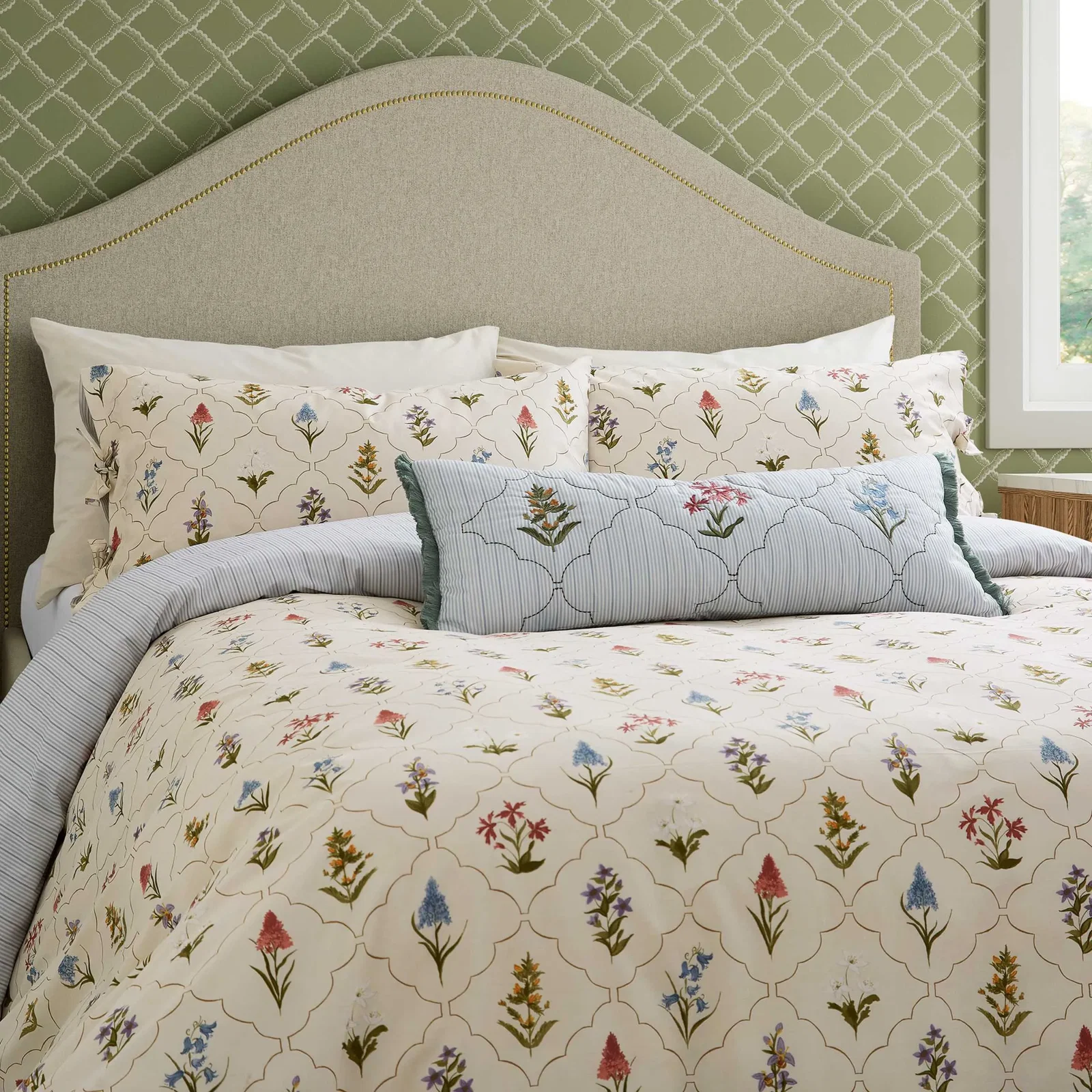 Image of Spring Meadow Duvet Cover SET, May