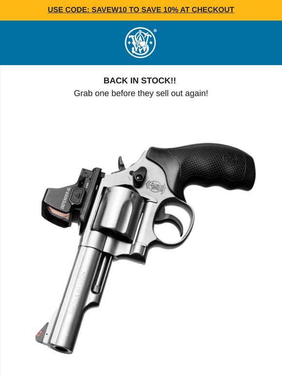 BACK IN STOCK! Revolver Red Dot Mount